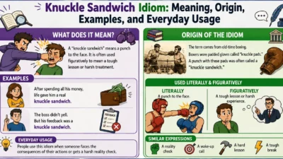 Knuckle Sandwich Idiom: Meaning, Origin, Examples, and Everyday Usage