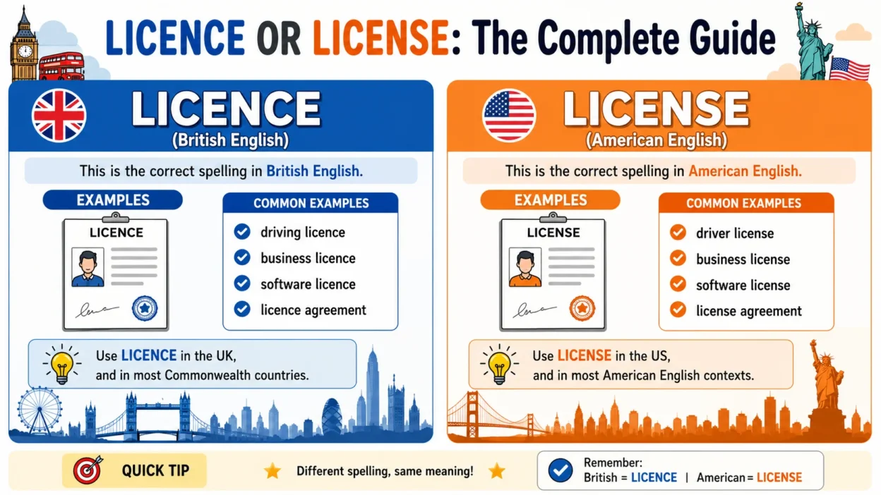 Licence or License: The Complete Guide