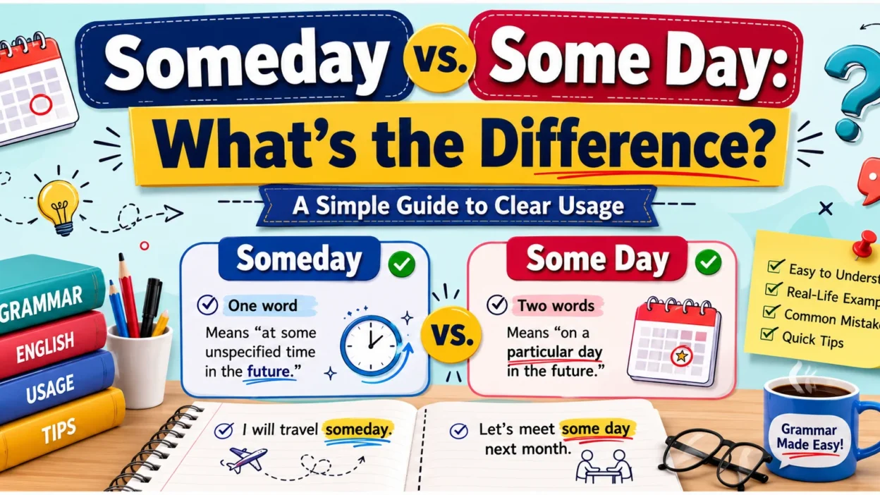 Someday vs. Some Day: What’s the Difference?