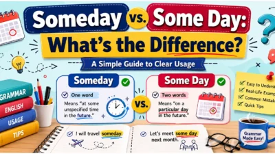Someday vs. Some Day: What’s the Difference?