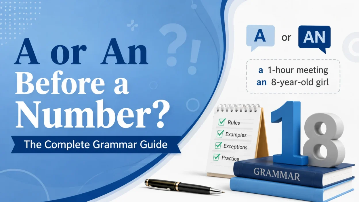A or An Before a Number? The Complete Grammar Guide