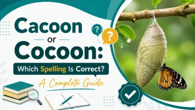 Cacoon or Cocoon: Which Spelling Is Correct? A Complete Guide