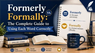 Formerly vs. Formally: The Complete Guide to Using Each Word Correctly
