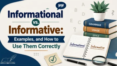 Informational vs. Informative: Examples, and How to Use Them Correctly