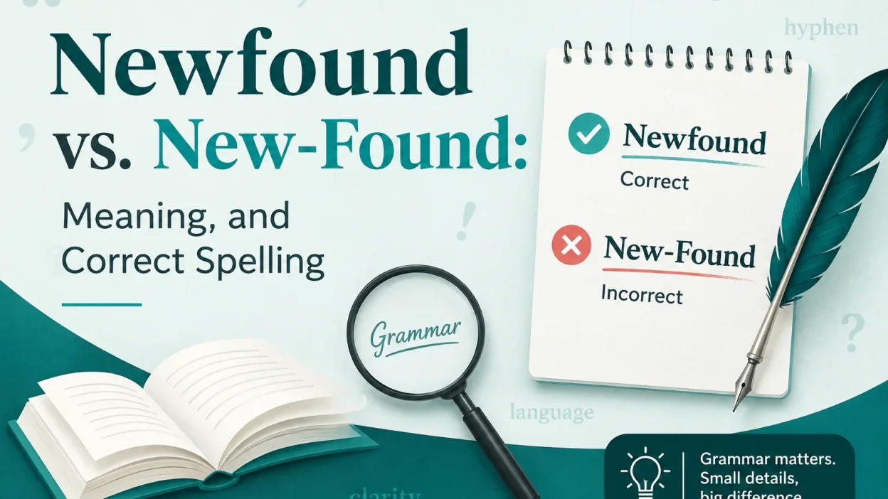Newfound vs. New-Found: Meaning, and Correct Spelling
