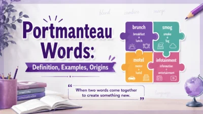 Portmanteau Words: Definition, Examples, Origins