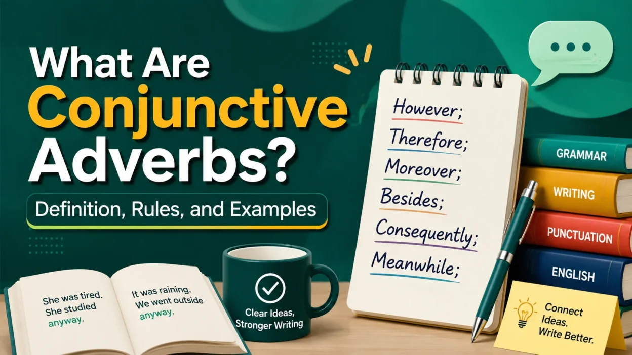 What Are Conjunctive Adverbs? Definition, Rules, and Examples